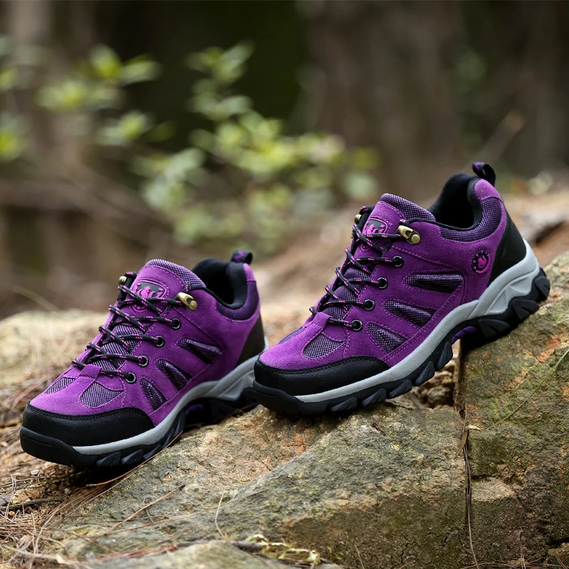 Unisex hiking shoes waterproof wholesale cheap sport shoes