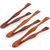 Hot Selling Eco-friendly Wood Self-service Food Tong For Kitchenware