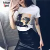 womens graphic tees New Summer Women Tops 2019 Batman and Catwoman Kiss t-shirt lady 100% cotton Fashion Cool tshirt