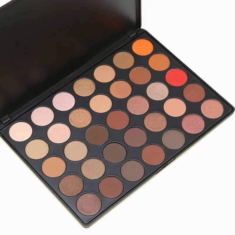 

Professional private label 35 Colors Eyeshadow Palette Makeup - Matte Shimmer Neutral Smoky OEM Cosmetic Eyeshadow palette