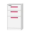 Steel vertical cabinet storage 3 drawer filing cabinet
