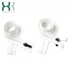 High quality close end popular white garments plastic zipper