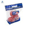 China manufacturer plastic packaging fruit bag with ziplock