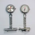 Nurse Watches Nurses Fast Delivery Alloy Metal Silver Color Lady's Chest Nurse Watch