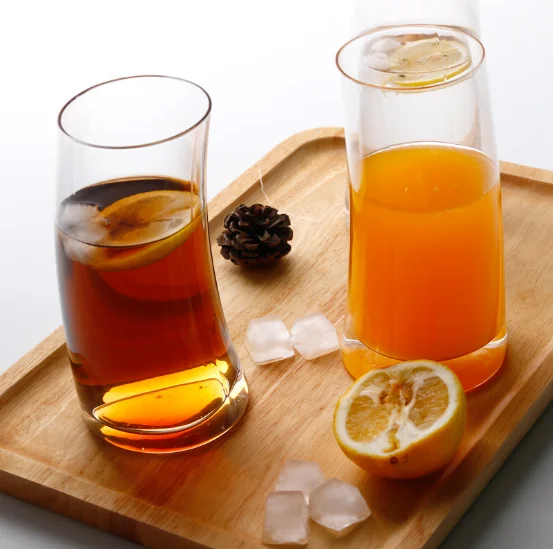 Clear Tall Heat Resistant Glass Juice Milk Cup Water Drinking Glass Cups