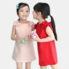 New Model 2017 Child Girl Casual Chiffon Sleeveless Dress From China Facorty