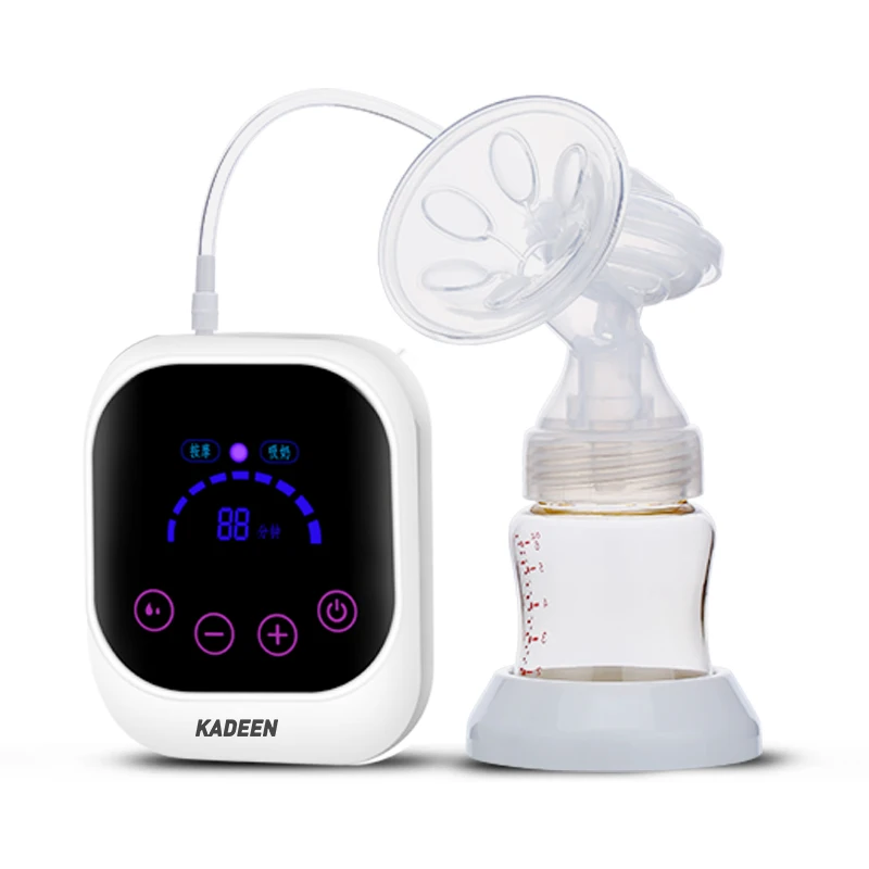 Hot sale LCD Full touch screen breast pump,single side comfort electric breast pump for baby, White or customized
Hot sale LCD Full touch screen breast pump,single side comfort electric breast pump for baby, White or customized