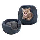 Petstar 2019 Wholesale Cat House Felt Cat Cave Bed Pet House