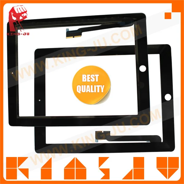 Smart phone parts for ipad 3 digitizer replace wholesale touch digitizer