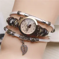 Hot Sale Cheap Price Alloy Case White Leather Strap Casual Retro Quartz Bracelet Wrist Watch Ladies
Hot Sale Cheap Price Alloy Case White Leather Strap Casual Retro Quartz Bracelet Wrist Watch Ladies