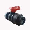 Plastic Irrigation valvepp true union ball valve pp compression ball valve