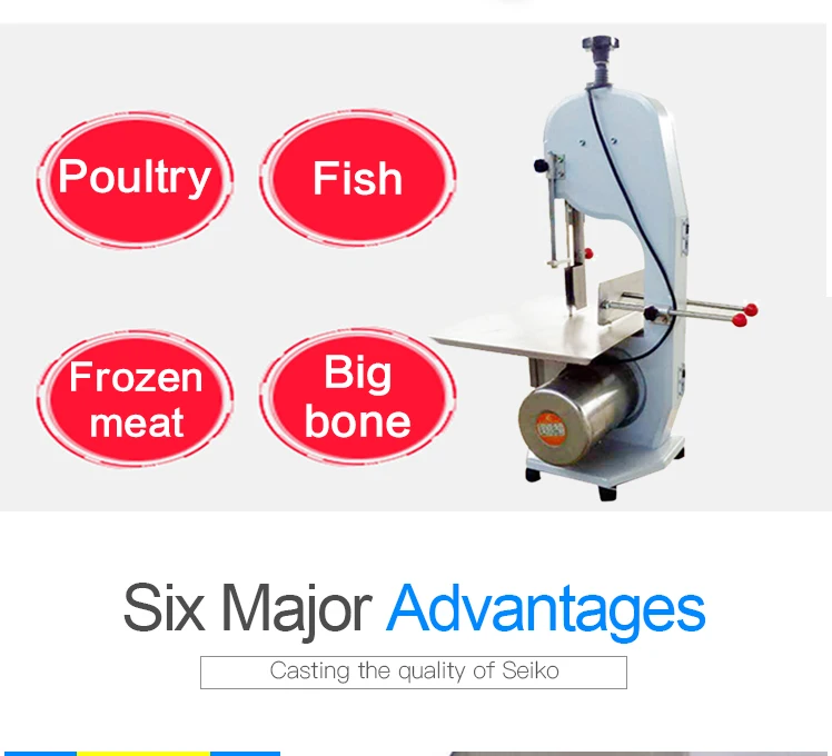 Factory Price Meat Bone Saw Machine Professional Cutting Frozen Meat Electric Butchers Bone Saw Machine Chicken Cutter details