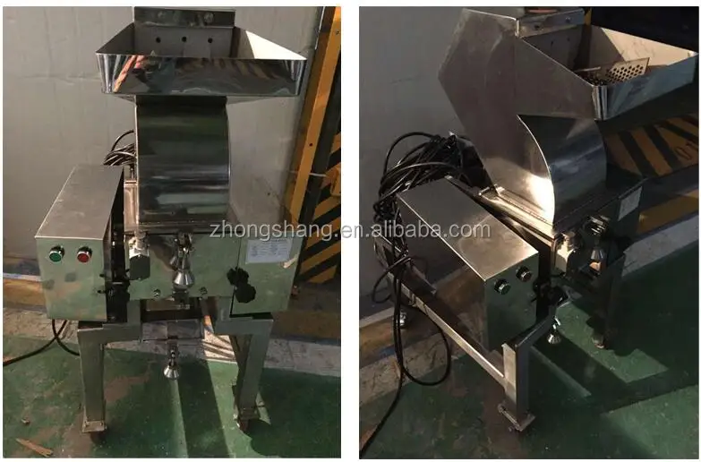 plastic bottle crushing machine