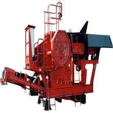 Mining application stone crushing equipment, mobile Jaw crusher plant