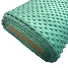 100% polyester velboa minky fabric plush for baby blanket upholstery