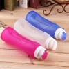 2019 new fitness 500ML Collapsible Foldable Silicone drink Sports Mineral Water Bottle Camping Travel my plastic bicycle bottle