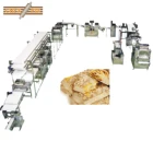 Multifunctional layered puff pastry food production line machine for food corissant bakery industries new style equipment