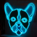 Customized led logo soft flex neon strip sign for decoration with spelling words