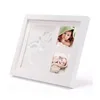 First year baby photo frame 10 inch baby handprint and footprint photo frame