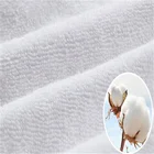 Soft Home Textile Cotton Terry TPU Laminated Film Waterproof Fabric