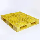 1100*1100*150mm Blue 4 holes bottom hdpe plastic pallet made in China