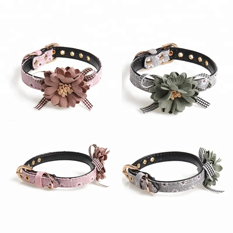 Factory Direct hot Sale Flower Pet Dog Collars and Leash PU Cat Dog Collar Luxury, Pink,grey
Factory Direct hot Sale Flower Pet Dog Collars and Leash PU Cat Dog Collar Luxury, Pink,grey