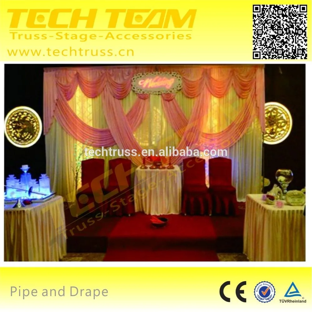 pipe and drape