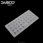Sample offered freely 60 degree led street light plastic lenses