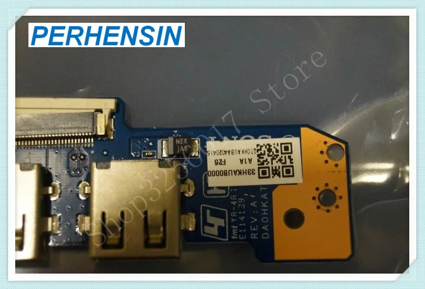 SONY VIAO SVF143A1YW SVF14328SAW SVF142 SVF143 USB BOARD DA0HKATB6A0 + CABLE 2