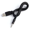 3.5mm AUX Audio To USB 2.0 Male Charge Cable Adapter Cord For Car MP3 USB Data Charging Adapter compatible for iPod