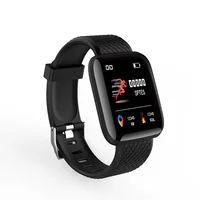 116plus Color Touch screen Smart bracelet Heart Rate 1.3 Inch Large Screen Blood Pressure Sleep IP67 Waterproof Smart Wristband
116plus Color Touch screen Smart bracelet Heart Rate 1.3 Inch Large Screen Blood Pressure Sleep IP67 Waterproof Smart Wristband