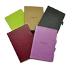 Leather notebook with front pocket made in dongguan