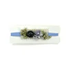Hot selling flower elastic hair band decorative crystal center girl headband wholesale children hair accessories