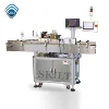 Good Quality Automatic Glass Bottle One Sticker Wrap Labeling Machine