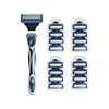 D952L For American online marketing metal handle 5 blade shaving razor