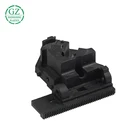 Custom molding machining abs pvc abs parts small injection plastic product