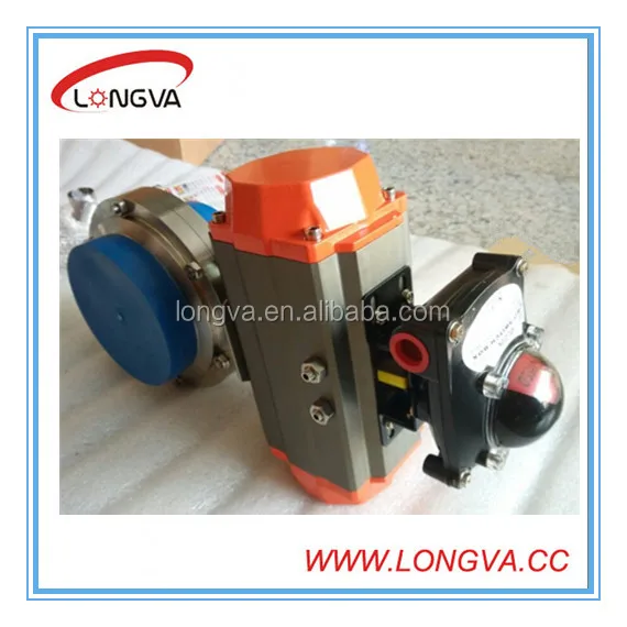 butterfly valve with penumatic valve