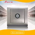 BIHU Electrical Germany Eu type power outlet plug tv satellite wall socket