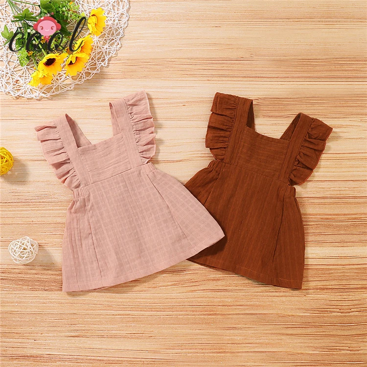 0-3 year kids clothing baby clothes linen newborn baby girls summer dresses baby cotton dress summer, Pink, brown
0-3 year kids clothing baby clothes linen newborn baby girls summer dresses baby cotton dress summer, Pink, brown