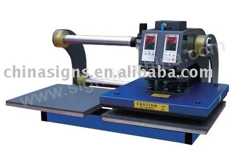 Pneumatic Pattern Digital Heat Press Machine with Double Working Table