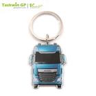 Wholesale Stainless Iron Metal Customized Logo Print Car Keyring