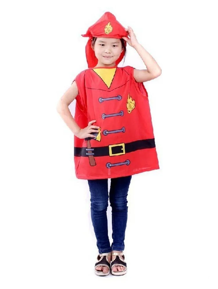 7000955-Cute Children Profession Costumes Unisex Firefighters Kids Fireman Clothing Costume For Halloween-2.jpg