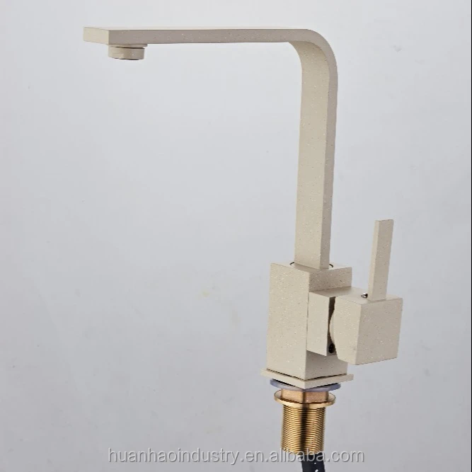 hot and cold <strong>kitchen</strong> quartz stone basin faucet universal
