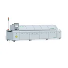 KTE-800D SMT assembly production line automatic PCB hot air soldering machine dual rails 8 zones reflow oven
