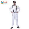Carnival adult man cosplay pilot costume for party