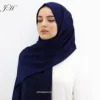 78 Colors Malaysia Islam Head scarf Solid Plain Pearl Chiffon Hijabs Scarfs 2019 Muslim Women Stoles and Shawls Foulard