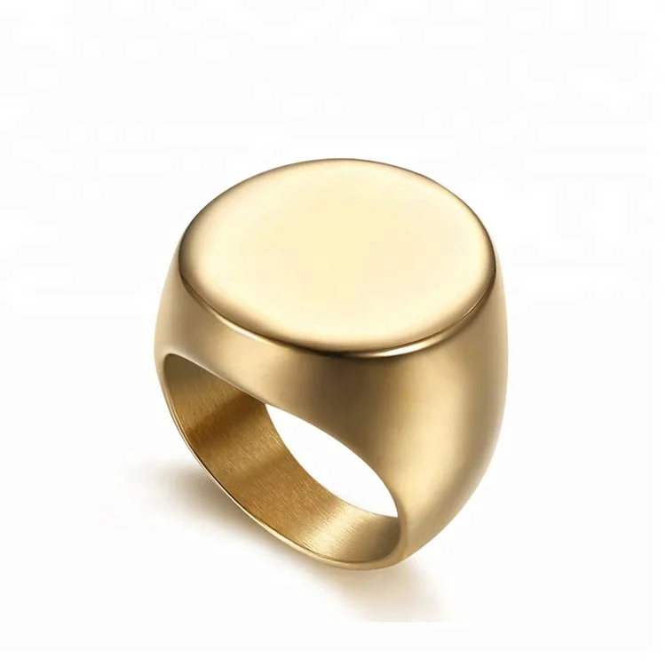 Factory Direct Sale Custom Logo Fashion Mens Plain 316L Stainless Steel Round Plates Signet Rings, Gold,black
Factory Direct Sale Custom Logo Fashion Mens Plain 316L Stainless Steel Round Plates Signet Rings, Gold,black