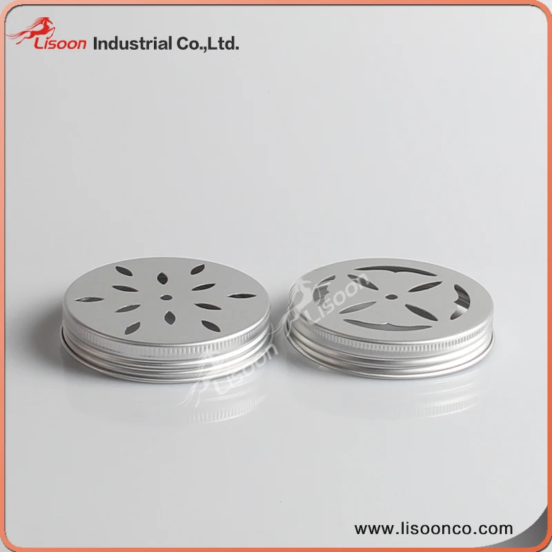New designed aluminum cap with holes for hair care