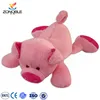 New Stuffed plush animal type fridge magnet custom soft cute cheap plush magnet pig
