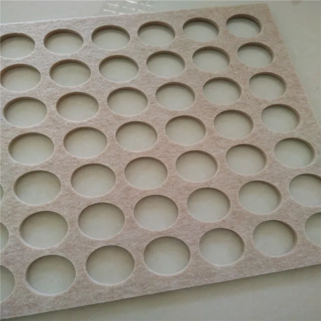 China hot sale flet fabric and Sound-absorbing panel art craft models